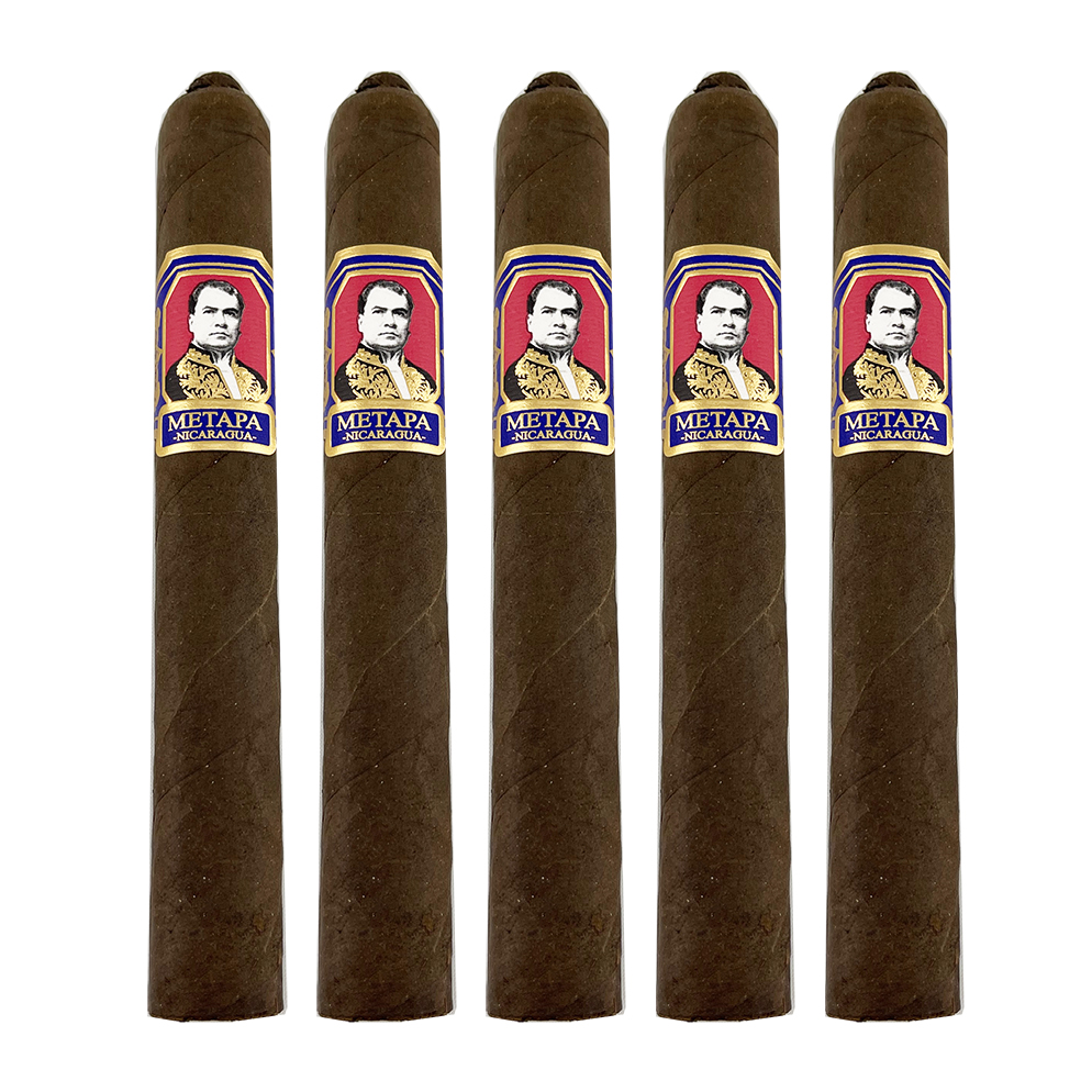 Metapa Maduro Corona Gorda Cigar - 5 Pack